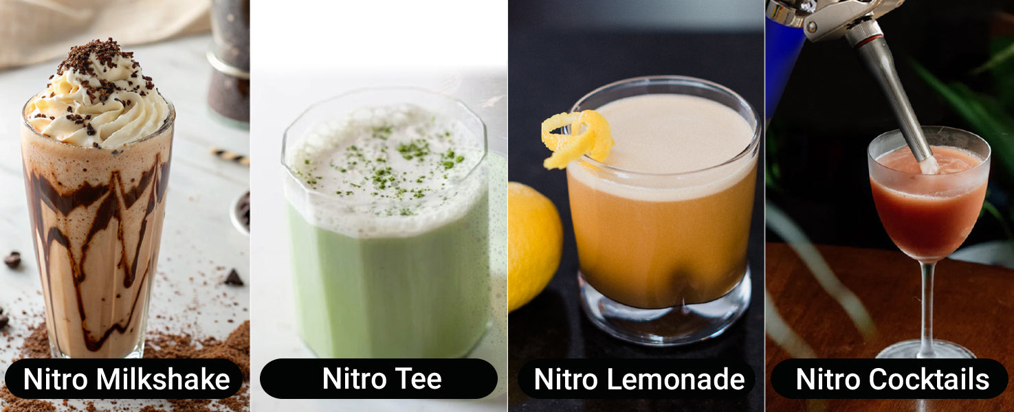 What the different between N2 charger and CO2 charger