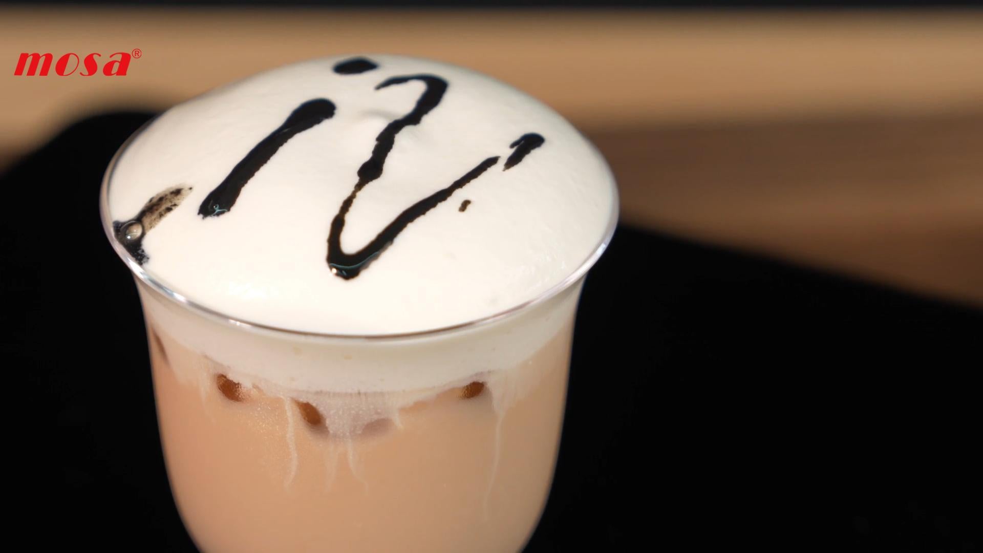 Qinggan Pu'er Rice Milk Tea with Cream Cloud