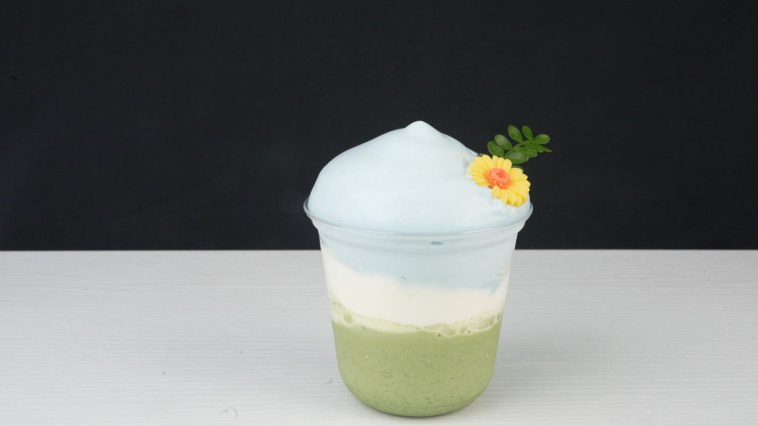Snow Bubble Matcha Drink