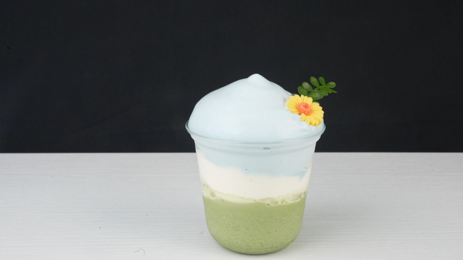 Snow Bubble Matcha Drink