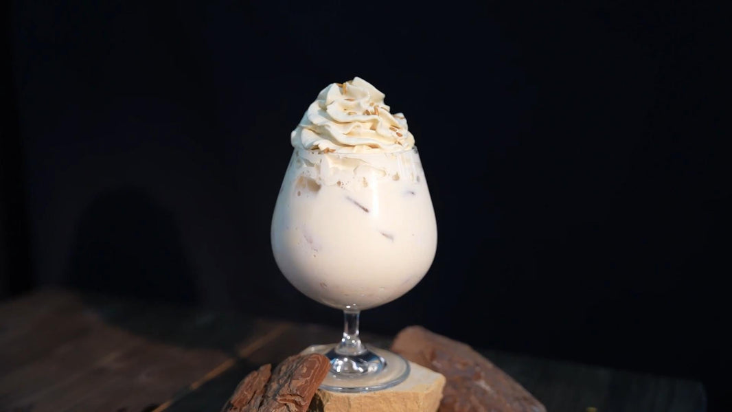 Mibu milk tea drink made by mosa