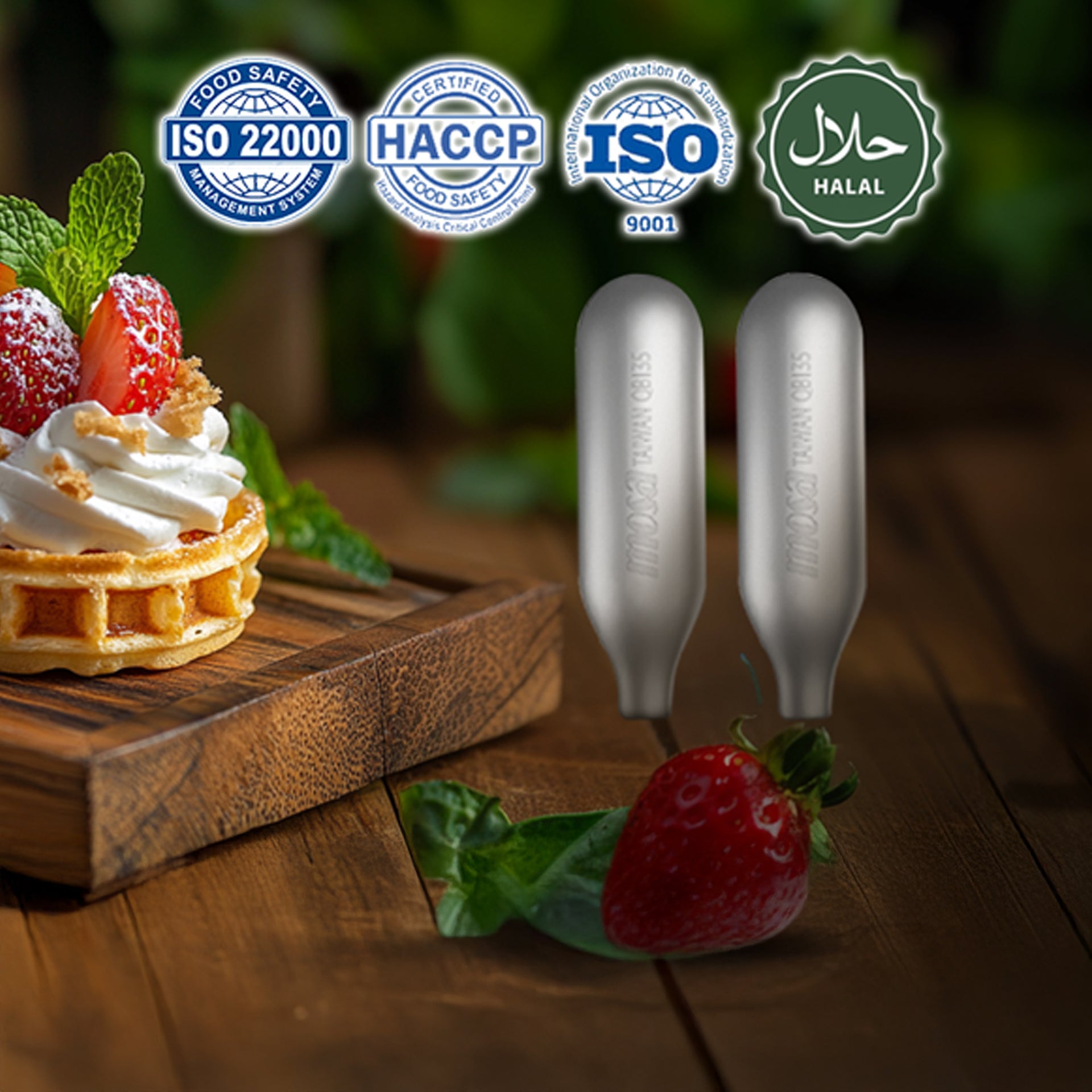Mosa Premium Cream Whipping Capsules