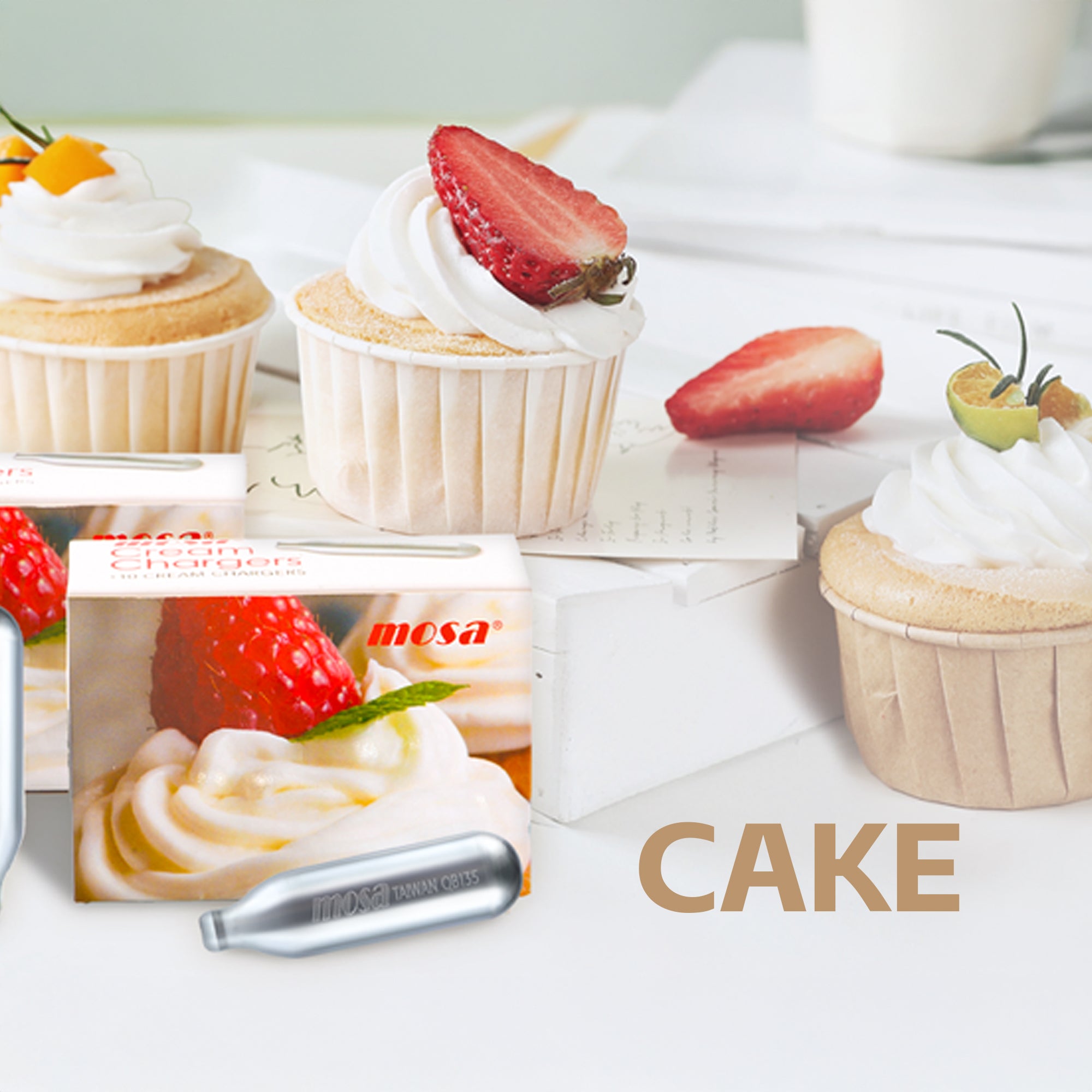 菓子 mosa Mosa Premium Cream Whipping Capsules